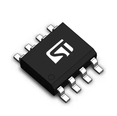 TSSOP-8 packaged ST I2C EEPROM M24512-RDW6TP with top surface markings showing part number